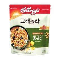 켈로그 통귀리 그래놀라, 500g, 3개