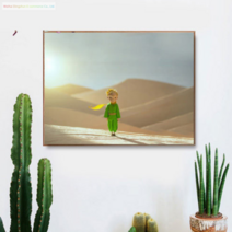 DIY 명화그리기 어린왕자 유화 아크릴화 대형 캔버스 그리기세트 쉬운 그림 집콕 실내 취미, C + 50X65