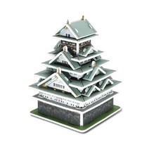 장난감 3D입체퍼즐 일본 오사카성 유명건축물 모형 만들기-72394EA, 코랄  본상품선택, 코랄  1, 코랄  본상품선택