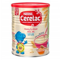 네슬레 쎄레락 허니 앤 위트 밀 꿀 밀이유식 분유 12개월+ 400g x 2통 Nestle Cerelac