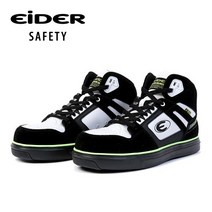 아이더 안전화 SMART 602 6인치 플라스틱 토캡 작업화 자동차 정비 인테리어 안전화, 블랙