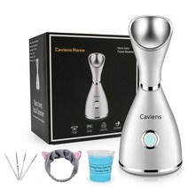Facial Steamer-Nano Ionic Facial Steamer Warm Mist Humidifier Atomizer Sprayer Moisturizing Face Ste