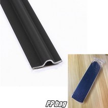 창문 외풍차단 바람막이 틈새막이 방풍비닐 단열필름 현관문 문틈 틈막이 스폰지 문풍지 40m-4m 도어 창 씰 스트립 폼 드래프트 제외 슬라이딩 창 도어 씰 방음 방진 갭 필러, 검은색, 30m