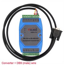 고속도로 통행세 시스템 ADM-2721 24V DIN 레일 광전 절연 RS232-RS422 RS485 변환기, [02] kit2, 02 kit2