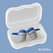 귀마개수면 귀 플러그 소음 감소 보호기 소프트 나노 실리카 젤 귀마개 방수 타포폰 파라 도미르 1 쌍, 06 A-Blue