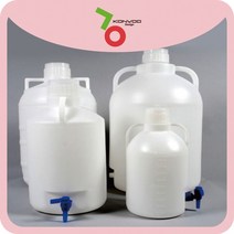 원형 하구병 증류수 보관통 20L, 1개