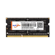 WALRAM Memoria Ram DDR3 4GB 8GB 노트북 1333MHz 1600MHz 1866MHz 204pin 메모리 RAM (Intel 및 AMD 용), 01 DDR3 4GB 1333MHz