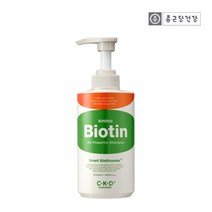[KT알파쇼핑]종근당건강 CKD 아미노비오틴 탈모증상 완화 기능성 샴푸 500ml