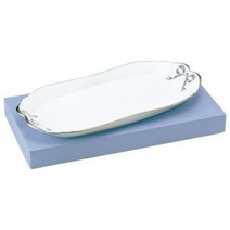 코코비아 나루미 Fellcita 도자기 직사각 접시 35cm 50626-3..., 단품