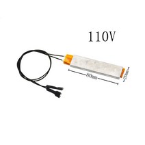 부화기 새로운 PTC 가열 요소 12v/110v/220v 히터 에그 인큐베이터 일정한 온도 조절기 서미스터 공기 센서 알루미늄 쉘, M, 01 110V