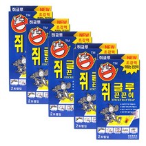 쥐글루 끈끈이 2트랩입 플라스틱형, 2개입, 5개