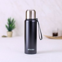 스텐 거름망 이중진공 차우림 보온병 1L 블랙, 상품선택