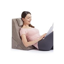 오아시스 크래프트 3pcs 웨지 베개 세트 메모리폼 포함 수면 독서용 정형외과 베개 수