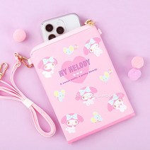 산리오 캐릭터즈 오글오글 폰크로스 핸드폰가방