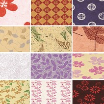 [홈앤스쿨] 예한 예쁜한지 전통 꽃 무늬지 한지 디자인지, 04번