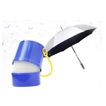 길이조절 접이식 휴대용 우산꽂이 2개 보관함 차량 보관대 우산케이스 우산보관 아이디어 케이스 우산통