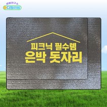 야외용 은박 돗자리 여름 피크닉 은박지 돗자리 캠핑용 등산용 돗자리, 은박돗자리_대형