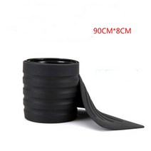 보호 방어 자동차 트렁크 도어 가드 스트립 씰 플레이트 보호대 후면 범퍼 몰딩 패드 트림 스바루 WRX 포, 01 90cm x 8cm