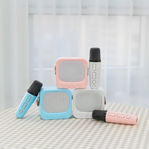 기계 반주기 이동식 미니 차량용 가정용 노래방, 화이트