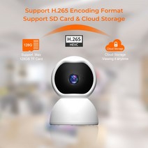 비타마을 PTZ 형 CCTV 카메라 원격 회전 팬틸트 인터넷 방송 스트리밍 온라인 예배, 카메라 추가 64g, 협력사