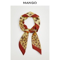 볼레로 봄 가을 스카프 MANGO 여성용 스카프 봄 여름 플라워 무늬 디자인 스카프