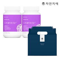 자연지애 [선물세트] 프리미엄 프롤린 유산균++ 200gX2 / 2gx200일분, 선택완료, 단품없음