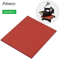열전사 의류압착 프린트 인쇄기 Aibecy열 프레스 매트 실리콘 패드 고온 내성 플레이트 열 기계 티셔츠 열전달 승화, 형식 3.