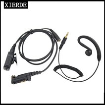 HYT Hytera PD600 X1p X1e 워키 토키 라디오 이어 후크 헤드폰 용 XIERDE 헤드셋, 02 Type A