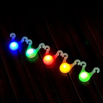 헬로우캠핑 LED 스트링가드 캠핑용품 안전용품 자전거 라이딩 후미등, 그린, 1개