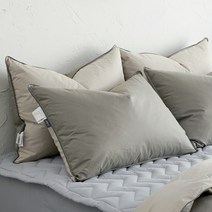 라뽐므 오폴레 구스베개 1p, 다크그레이