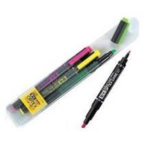 제브라 옵텍스케어 형광펜/3색세트/OPTEX CARE, 없음