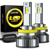 폭스바겐 AUXITO2x Canbus H8 H11 LED 헤드라이트 전구 100W 고출력 VW BMW 메르세데스 벤츠 포드 도요타, 01 6500K White_02 H9