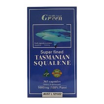 그린헬스푸드 호주 타즈마니아 스쿠알렌 1000mg 365정, 1개