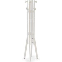 Arreamenti Italia 원목 코트 걸이 ALBA - 체리 마감 유럽감상, 하얀색