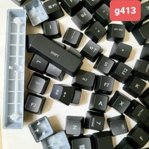 로지텍 키보드 G413 용 100% 풀 세트 반투명 키 캡 keycap G512 G610 G813G815 G913TKL, 11 Menu, 03 G610, 텐키리스