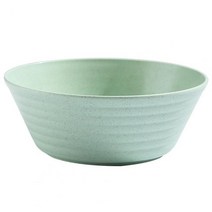 유기그릇 면기 편리한 국수 그릇 대용량 저장 경량 수프 시리얼, 01 green
