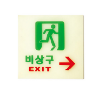 비상유도등 비상구유도등 거실통로 복도 계단 축광 우