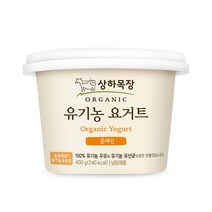 상하목장 유기농 요거트 플레인 400g 2개_냉장, 2개