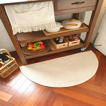 홈카페 인테리어 푹신한 현관 주방매트 애완동물 부드러운 워셔블 거실 침대 반달 미니 러그