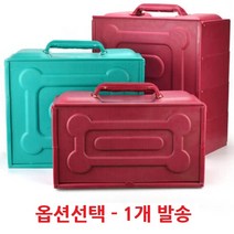 키친쿡 업소용 음식 배달통 식당 플라스틱 철가방 중국집 배달통 영업용 음식점 배달 자장면 배달 오토바이 배달 음식 딜리버리 박스, 1개, 2단_녹색_