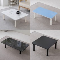 이반가구 접이식 칼라테이블 기본다리 하이그로시 좌식 다용도 책상 공부상 다과상 티테이블 사이드테이블, 1200x400, 화이트(화이트테두리)