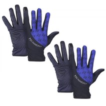 아발바 SF 트래킹 등산장갑 2개, 남성 블루