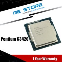 Intel Pentium G3420 3.2GHz 듀얼 코어 3M 53W LGA 1150 CPU 프로세서 중고 인텔 펜티엄, 한개옵션0