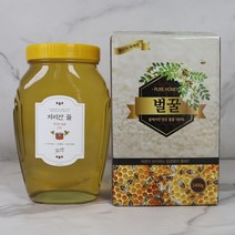 지리산 꿀 자연꿀 꽃꿀 벌꿀 잡화꿀 아카시아꿀 2.4kg 천연벌꿀, 푸띠 지리산 자연 잡화꿀 2.4kg 선물, 1개