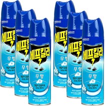 에프킬라 무향 파리 모기 살충제 500mL, 6개