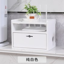 원목 무선 공유기 라우터 보관함 티비 와이파이 셋톱 박스 정리함 랙, 뉴질랜드 라디에타 파인 퓨어 화이트