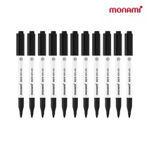 모나미 패브릭마카 470 블랙, 11개, 검정