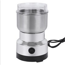 커피그라인더 커피메이커 원두분쇄기150W 전기 커피 그라인더 주방 시리얼 너트 콩 향신료 곡물 기계 다기, 01 WHITE_01 2 blades_04 AU