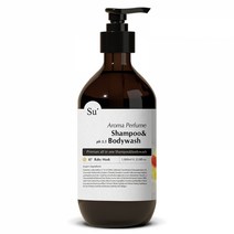 수오가닉 퍼퓸 샴푸워시 베이비머스크, 1050ml, 1개