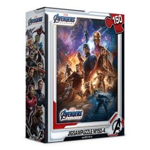[천삼백케이] [퍼즐라이프] [MARVEL] 마블 어벤져스 엔드게임 직소퍼즐(150피스M150-4), 단품, 단품
